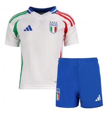 Italy Replica Away Stadium Kit for Kids Euro 2024 Short Sleeve (+ pants)